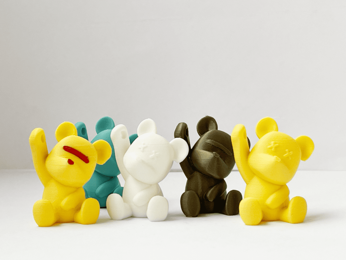 3d printed gifts_6_chained bears